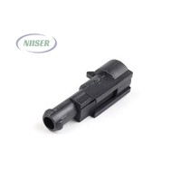 1 Ensemble de connecteurs de câblage automobile étanches IP67 TE AMP SuperSeal 1.5 282079-1 282103-1, 1 voie, 1 broche, mâle et femelle
