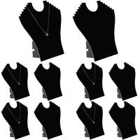 Hot Selling Multifunktion ale Schmuck behälter Halstuch Platte Papier Flanell Stand Porträt Board mit Halskette Display Requisiten