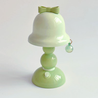 Lampe d'ambiance LED TAIKOO, mini lampe de chevet vintage avec nœud mignon, ornement de bureau, pour chambre d'étudiant