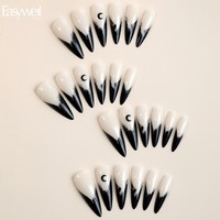 Easywell – Faux ongles en gel acrylique souple, design personnalisé, 30 pièces, OEM/ODM, haute qualité, faits à la main
