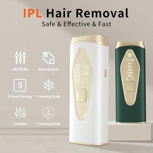 Refrigeración  belleza hogar mujeres mano eliminación permanente vello cuerpo sin dolor portátil Ipl máquina láser depiladora - Product Image 3