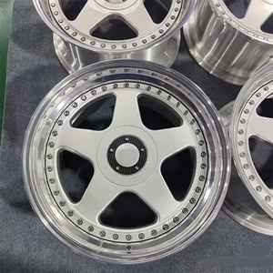 Ruedas Forjadas de Dos Piezas, Calidad OEM, Anchos Personalizados, ET Track Street 5x100 5x108 5x112 5x114.3 5x120 5x130, Aleación de Aluminio OZ Futura - Product Image 4