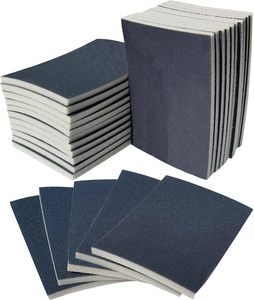 20 pezzi di spugna per levigatura a 3000 400 da 70mm Set di spugne per levigatura Ultra Fine in schiuma morbida e levigatrice a mano carta vetrata asciutta bagnata - Product Image 1
