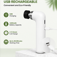 Lime à pieds électrique portable rechargeable 1800 tr/min avec long manche, ponceuse pour peaux mortes et éliminateur de callosités, outil de pédicure