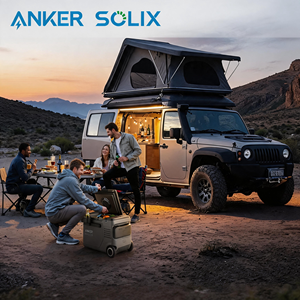 ตู้เย็นเคลื่อนที่ Anker Solix ประหยัดพลังงาน ขนาด 40 ลิตร ได้รับการรับรอง ERP พร้อมแผงโซลาร์เซลล์และฉนวนกันความร้อน เหมาะสำหรับรถบ้านและการตั้งแคมป์ - Product Image 2