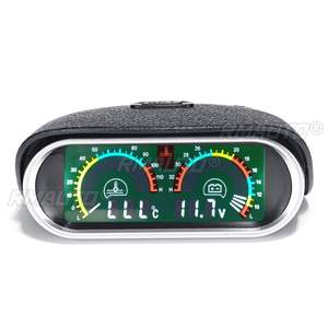 Jauge numérique LCD 2 en 1 pour voiture, 9-36V, tension/température de l'eau, capteur de température, pièces de rechange automobiles - Product Image 3