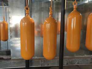 Cilindro de GNC Certificado por <span class=keywords><strong>ECER</strong></span> e ISO para Camiones y Autobuses Comerciales, Tanque de Almacenamiento de Combustible de Alta Presión - Product Image 3