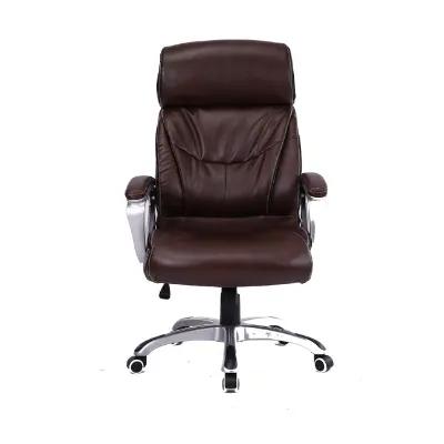 Ergonomic boss office chair Pu leather executive chair with Padded Armrest