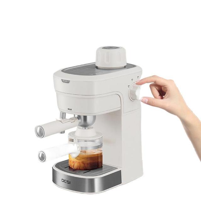 Commercial Semi-Automatic Coffee Machine, Breakfast Coffee Maker, Home and Office, Espresso Machine