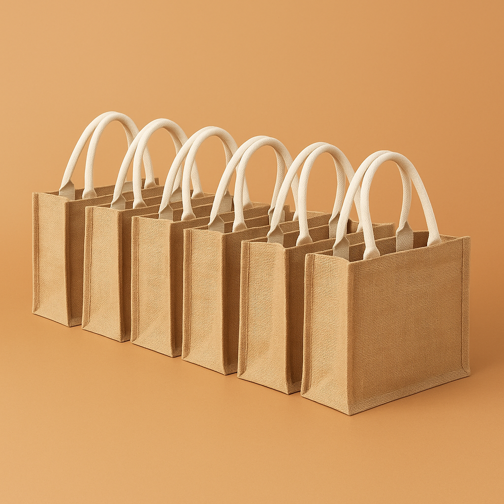 Wholesale Jute Tesco Shopping Bags Custom Printed Logo