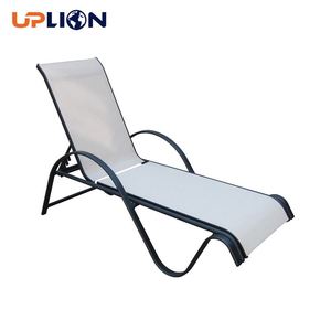 Uplion moderno metallo portatile lettino <span class=keywords><strong>in</strong></span> <span class=keywords><strong>alluminio</strong></span> per esterni lettino <span class=keywords><strong>da</strong></span> sole parco Chaise Lounge - Product Image 2