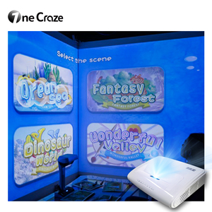 Parque infantil interior proyector inmersivo AR vivo dibujo multijugador pintura Pared Interactiva sistema de proyección juego para niños - Product Image 1