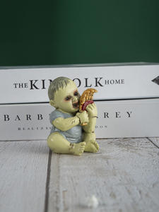 Transfrontalier explosif Halloween <span class=keywords><strong>film</strong></span> d'horreur décoration résine artisanat atmosphère effrayante décoration de table - Product Image 5