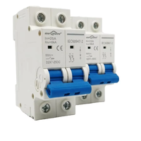 Disjoncteur solaire photovoltaïque OEM/ODM CE 125A DC230V en cuivre DC MCB 1P 2P DZ47-63 10kA pour protection de système onduleur PV IEC