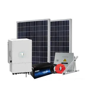 10000w Solar Panel Kit Power Generator ground installation 5KW off Grid 10kw Home Solar Energy Systems 100kw Off Grid System