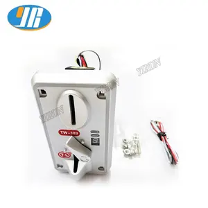 Coin Acceptor, CPU Multi Coins Selector with LED Indicator, Game Coin Slot Acceptor Coin Acceptor for Arcade Game Vendi