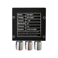 WUZHI-Haut-parleur audio stéréo stéréo, haut-parleur, amplificateur de puissance, module de carte, 2.0 canaux, entrée AUX USB, 30W + 30W