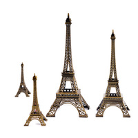 Modèle en métal de la Tour Eiffel de Paris, décoration d'intérieur, cadeau créatif pour le salon, petit ornement