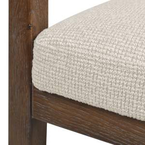 DB Americana-Tabouret de Comptoir Moderne Mid-Century de 26 Pouces, Mobilier de Salle à Manger Texturé Beige Taupe - Product Image 3