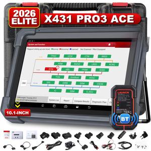 X431 Topology CAN FD DoIP 38 Pack d'adaptateurs OBD1 bidirectionnels avec réinitialisation, codage, FCA AutoAuth et VAG Guided - Product Image 5