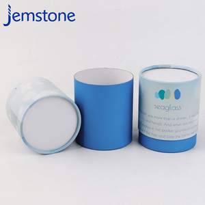 Cilindro de papel de materiales seleccionados biodegradables, caja de tubo de papel de té de embalaje redondo - Product Image 1