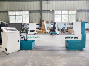 Double Aixs avec prix d'usine Tour CNC Machine à bois Tour à copie de bois Tour à bois à vitesse variable Machine centrale - Product Image 5