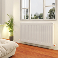 Radiateur vertical moderne en acier, radiateur rectangulaire mural pour chauffage central
