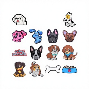 Breloques pour sabots Karol G Bunny Rebelde, accessoires de chaussures en plastique pour sabots, design équipe sportive, avec motifs Chip et Potato - Product Image 3