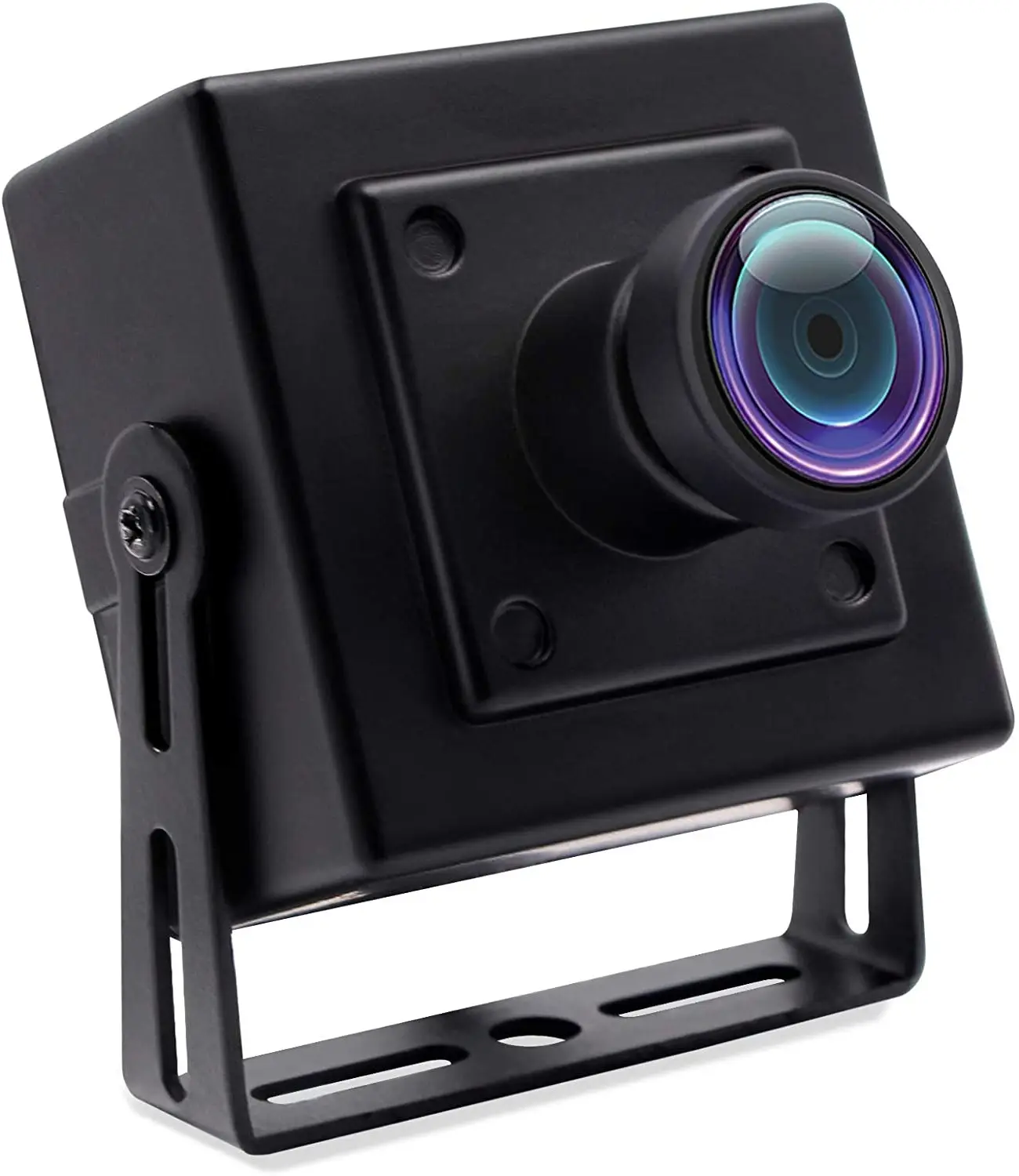 ELP Lensa Mata Ikan 170 P, Kamera Webcam Mini USB 1080 Sudut Lebar 2.0 Derajat untuk Mesin Absensi, Mesin Game Pinball Virtual