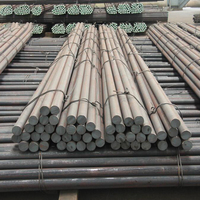 Barres rondes en acier au carbone laminées à chaud et étirées à froid AISI SAE 1008 10b21 10b28 1020 1045 Services de coupe et de soudage inclus