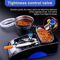 Mini machine à cigarettes électrique automatique portable, machine à remplir le tabac carrée, fonctionnement facile à un bouton, dropshipping, vente en gros