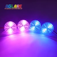 Aglare 60mm Funfair Pixel Light AC24V E14 RGB Lumière de parc d'attractions LED Éclairage automatique RGB pour carrousel