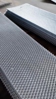 Lámina de Malla Metálica Expandida Galvanizada Q235 con Orificios en Forma de Diamante, Placa de Acero Expandido para Cercas de Seguridad y Plataformas