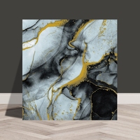 Autocollant mural en marbre, panneau de protection mural auto-adhésif, imperméable et résistant à l'humidité pour cuisine et salle de bain
