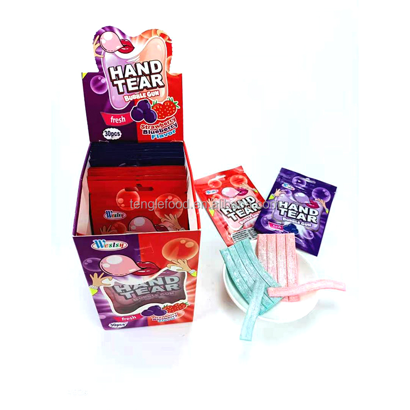 Измельченная вручную жевательная резинка для детей