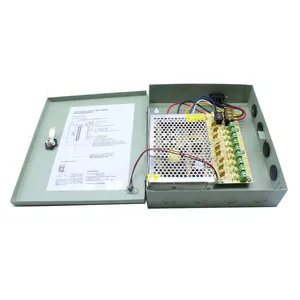 10A 20A 30A 20 amps Switch Mode SMPS Price Centralized Distributed DC Open 20amps Metal Camera CCTV Power Supply Box 12V
