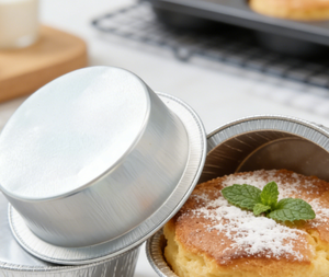Bandeja <span class=keywords><strong>de</strong></span> aluminio lisa para hornear muffins, pasteles y repostería, ideal para catering. - Product Image 1