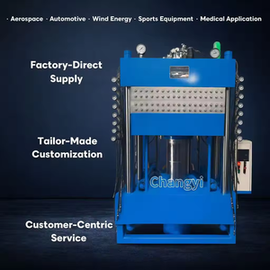 <span class=keywords><strong>Machine</strong></span> de moulage hydraulique à quatre colonnes <span class=keywords><strong>Machine</strong></span> de moulage par presse à chaud 1.5T avec plaques chauffantes et cylindre pour le thermoformage industriel - Product Image 2