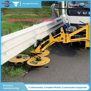 Machine de désherbage à évitement d'obstacles, haute vitesse, pour clôtures routières, rétractable et à évitement automatique d'obstacles - Product Image 1