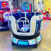 Vente en gros usine : Machine à balançoires rotatives pour enfants, avec écran MP5, certifiée CE, pour aire de jeux intérieure, à monnayeur