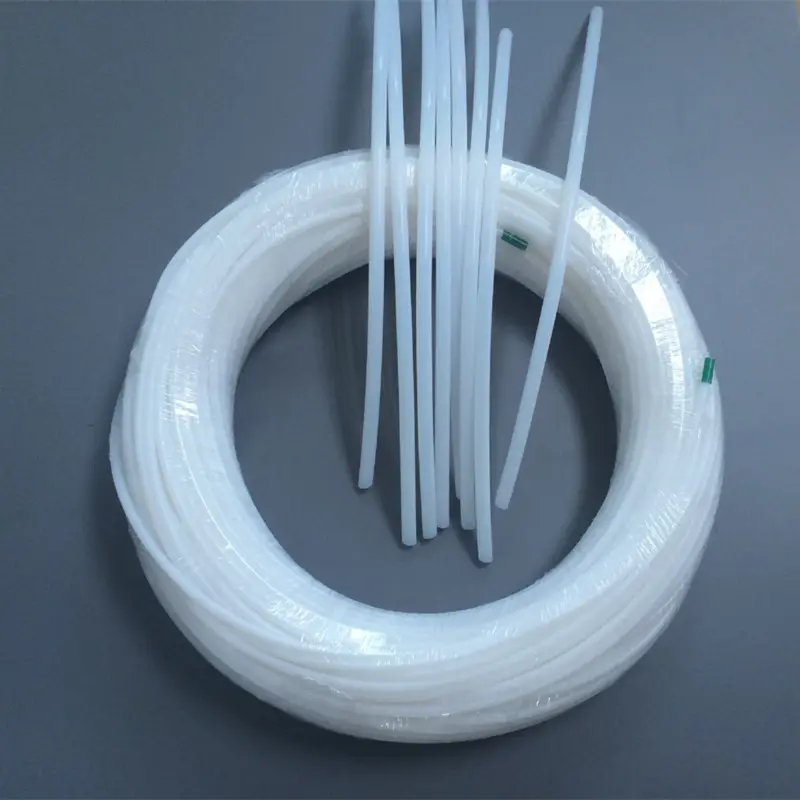 Ống Ptfe Ống Nhựa Màu Trắng Ống Trong Suốt 100% Ống Ptfe Nguyên Chất