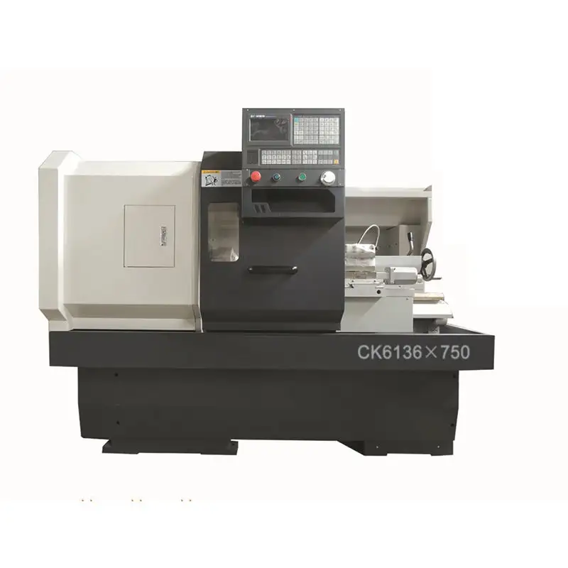 CK6136x750 Cnc Drehmaschine Mini Maschine Mesin Bubut Torno Para Metall Cnc Für die Metall bearbeitung