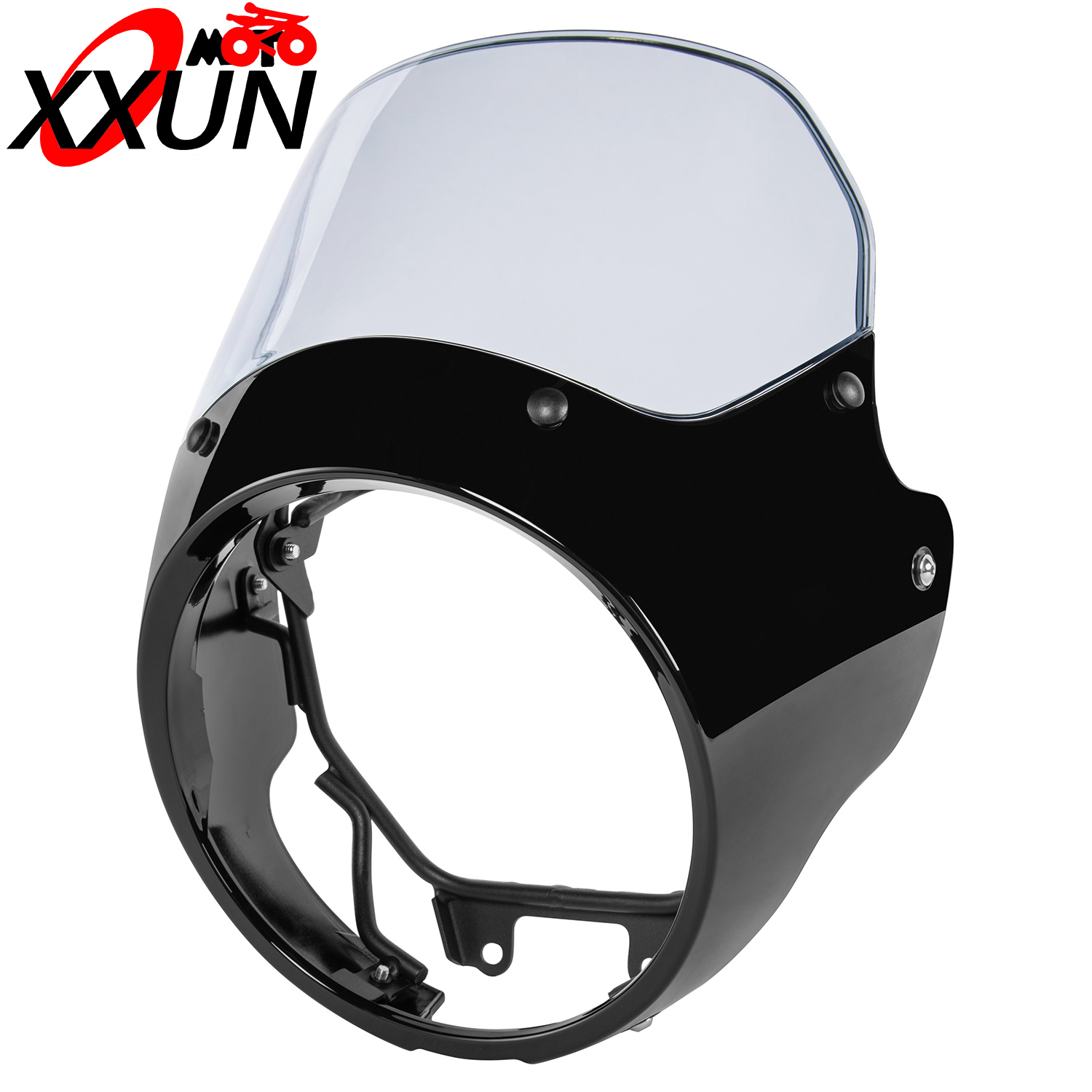Motorcycle headlight front upper nose headlight fairing panel suit