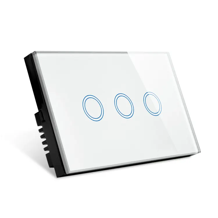 Zoray WiFi Smart Switch Control 240V Glass Panel Smart Home Power Supply Electric Switch