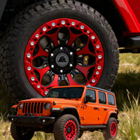 Jantes tout-terrain personnalisées SY 5x112 SUV 4x4 Véhicules tout-terrain Pièces de véhicule utilitaire sport pour Ford F-150 Jeep Wrangler