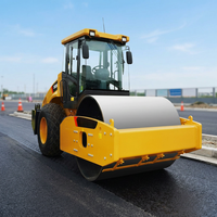 Rouleau compresseur hydraulique à tambour unique de 22 tonnes XS223H certifié CE pour la construction routière et aéroportuaire