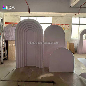 ฉากหลังอะคริลิค LED แบบมืออาชีพสั่งทำพิเศษจาก LEDA พร้อมไฟสำหรับงานแต่งงาน งานวันเกิด และงานปาร์ตี้ - Product Image 1