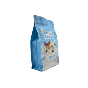 Bolsa de polvo de proteína de suero de leche de alta calidad 1kg 2kg 5 <span class=keywords><strong>kg</strong></span> 10kg con cremallera Bolsa de pie Embalaje Bolsa de fondo plano - Product Image 2
