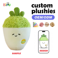 Fabricant de jouets en peluche, jouet en peluche brocoli personnalisé, légumes en peluche OEM avec logo brodé, rembourré en coton PP, légumes en peluche super doux