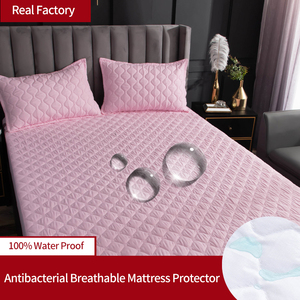 2024 Tùy Chỉnh Không Thấm Nước Và Mite Bằng Chứng Bán Buôn Vua Duy Nhất Nệm Bảo Vệ Giường Bìa Đầy Đủ Nệm Được Trang Bị Bìa Tấm Ga Giường - Product Image 5
